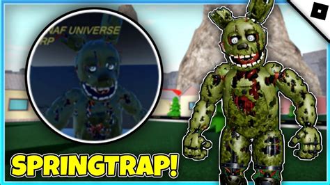 How To Get 2m Visits Badge Springtrap In Fnaf Universe Rp Roblox