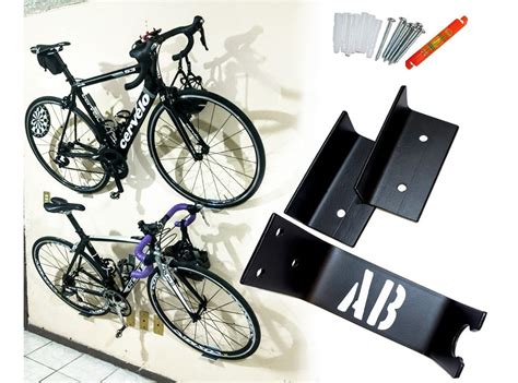 Kit Soportes Rack Para Colgar Bicicleta Pared Env O Gratis