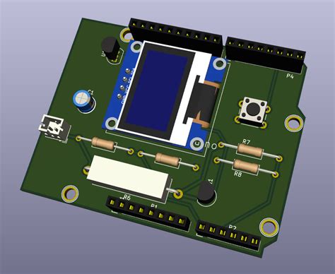 Réaliser Un Shield Arduino Uno Avec Kicad