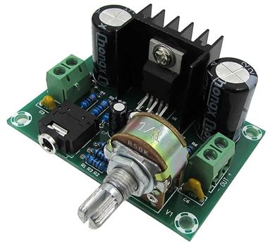 Skema Rangkaian Power Amplifier TDA Watt Single Supply Sederhana Teknisi Service AC Batam