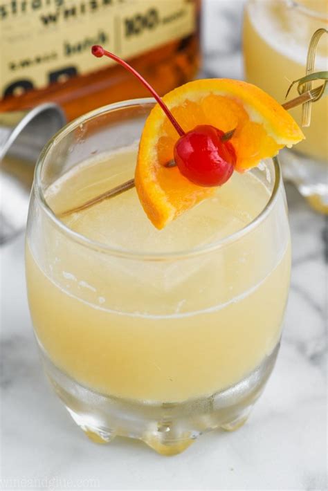 Whiskey Sour Recipe Shake Drink Repeat