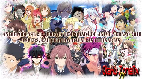 Otaku Zonemxtv Redacted Animepodcast 28 Previa Temporada De Anime