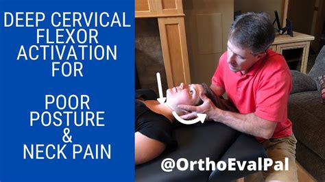 Deep Cervical Flexor Activation For Poor Posture And Neck Pain Youtube