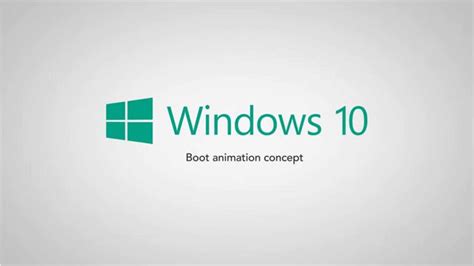 Windows 10 Boot Animation Concept Youtube