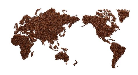 Coffee World Map
