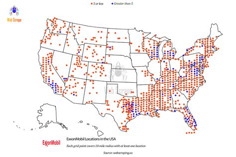 Number Of Exxon Mobil Locations In The Usa Mobil Gas Station