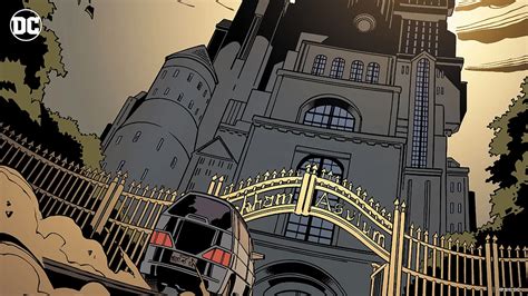 Fond Décran Dc Comics Gotham City Métropole Ligue De La Justice