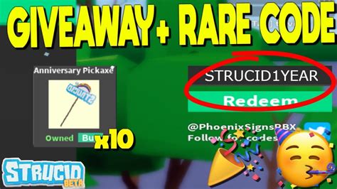 Roblox Strucid Picaxe Code Not Used Roblox Robux Codes For 22500 Robux Pin