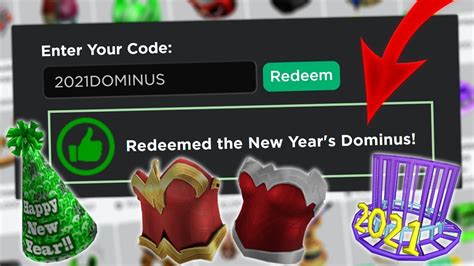 2021 All Roblox Promo Codes New Year Youtube