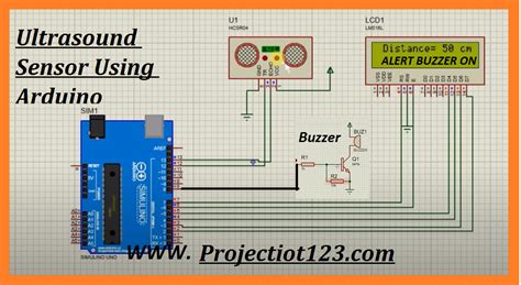 Ultrasonic Sensor Arduino Projects With Buzzer Projectiot123 Is Making Esp32 Raspberry Pi Iot