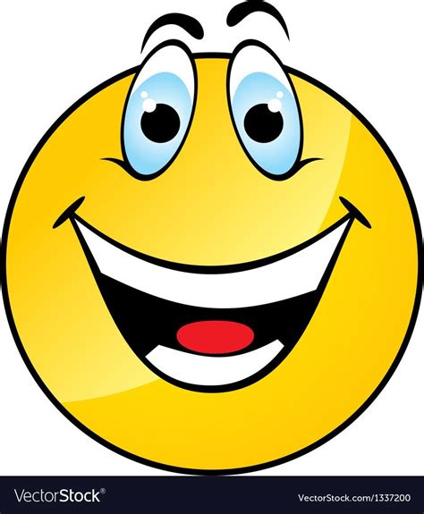 Happy Yellow Smile Face Royalty Free Vector Image Smile Face Face