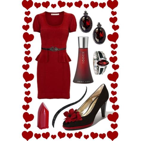 red and black valentine fashion my style black and red