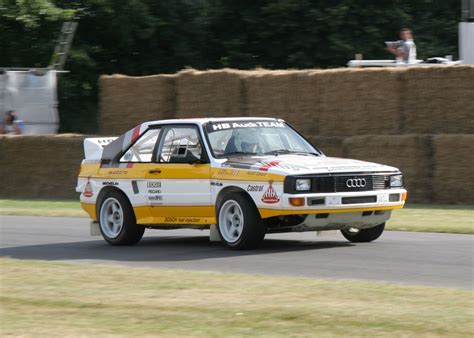 In 1984 85 and 86 the rally has been divided into groups. Audi Sport Quattro group B (1984) - Racing Cars