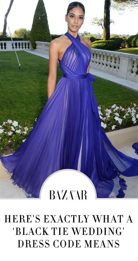 Black Tie Wedding Dress Code For Women, Explained | Black ...