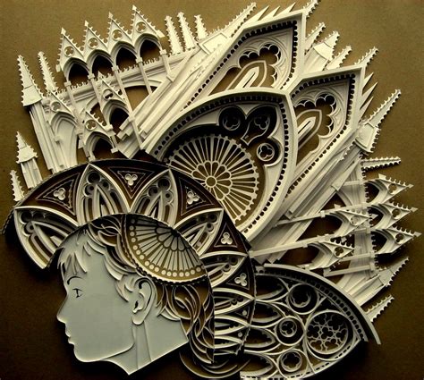 Amazing Paper Sculptures by Ksenya Kirillova