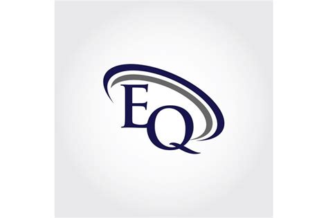 Monogram Eq Logo Design By Vectorseller Logo