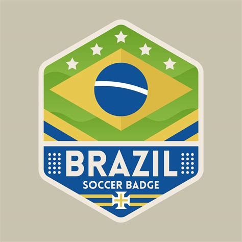 Brazil World Cup Soccer Badges 213429 Vector Art At Vecteezy