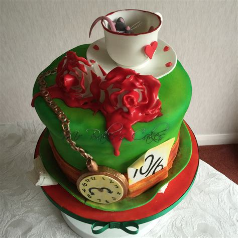 Alice In Wonderland Cake