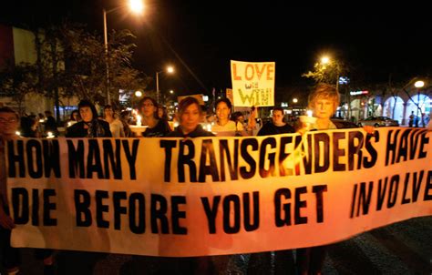 Outfront We Need To Keep Fighting Transgender Day Of Remembrance