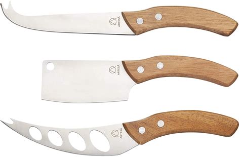 kitchen craft artesa s s cheese knife set buy online here portmeirion online