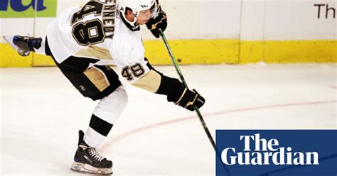 Ian Winwood Pittsburgh Penguins Versus Ottawa Senators In Sweden