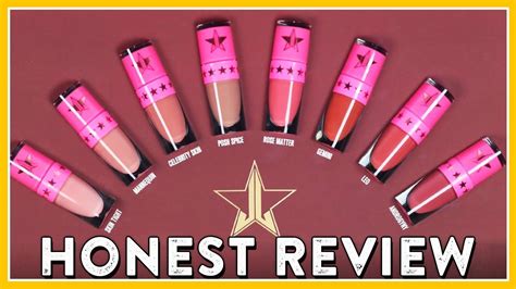 Jeffree Star Cosmetics Mini Nudes Bundle Review Lip Swatches YouTube