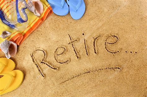 Retirement Beach Vacation Stock Photo By ©davidfranklin 68940165