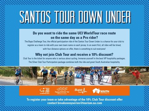 Bupa Challenge Tour At Santos Tour Down Under Pdcc