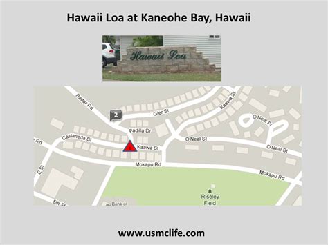Hawaii Loa Military Housing Kaneohe Bay Hawaii Marine Corps Base Usmc