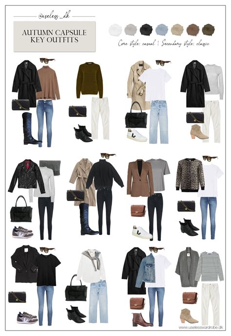 Autumn Capsule 2020 A Realistic And Simple Approach Capsule Outfits