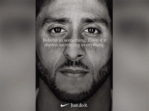 Nike Colin Kaepernick Just Do It Colin Kaepernick Design Campaign Clever Advertising