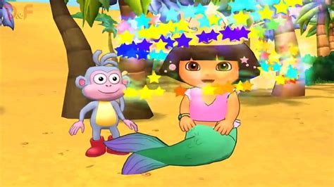 Dora And Friends The Explorer Cartoon Adventure Cleaner Beach With