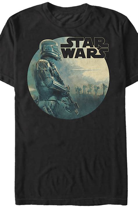 Star Wars Rogue One Death Trooper T Shirt Star Wars Mens T Shirt