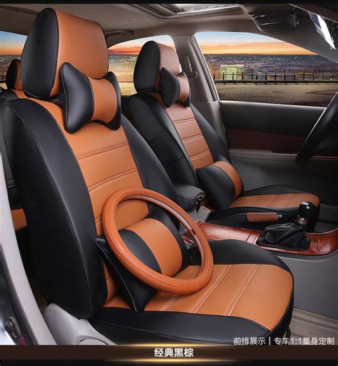 to your taste auto accessories custom new car seat covers leather for jaguar xj xjl xf xe xfl