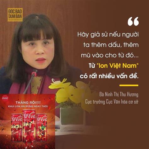 Mở Lon Việt Nam Cáo Buộc Lệch Lạc Của Nữ Cục Trưởng Nhận Thức Là Một