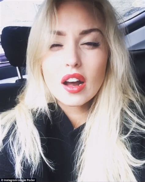 Jorgie Porter Sparks Criticism Over Instagram Video Of Fake Anxiety