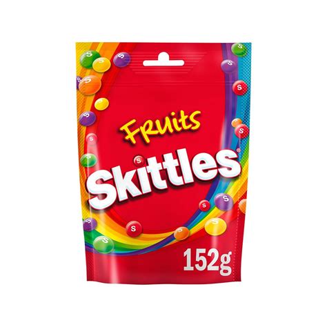 Skittles Chewy Fruit Flavoured Sweets 152g Pouch X 15