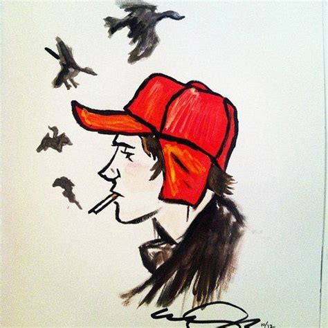 Red Hunting Hat Catcher In The Rye