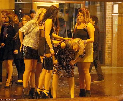 Welcome To Britain In 2014 Shameful Scenes As Alcohol Fuelled New Year S Chaos Spills Out In