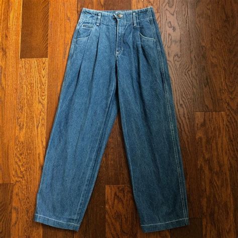 pleated jeans etsy