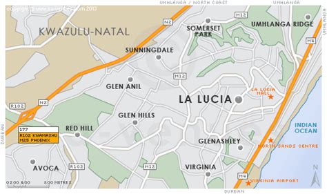 La Lucia Map