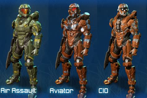 Halo 4 Infographic Displays All The Games Armor In One Place Polygon