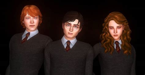 Подборка персонажей Гарри Поттер Cc Harry Potter Characters Pack