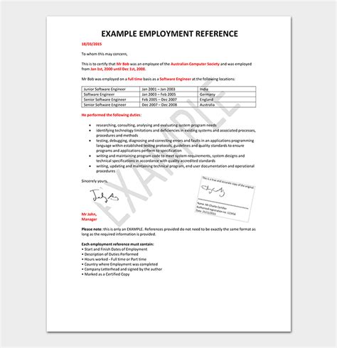 To obtain a russian visa, a foreign national must know how to properly fill out all the required forms. Employment Reference Letter: How to Write (with Sample ...