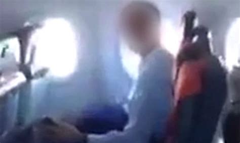 Passenger Is Caught Watching Porn And Masturbating During