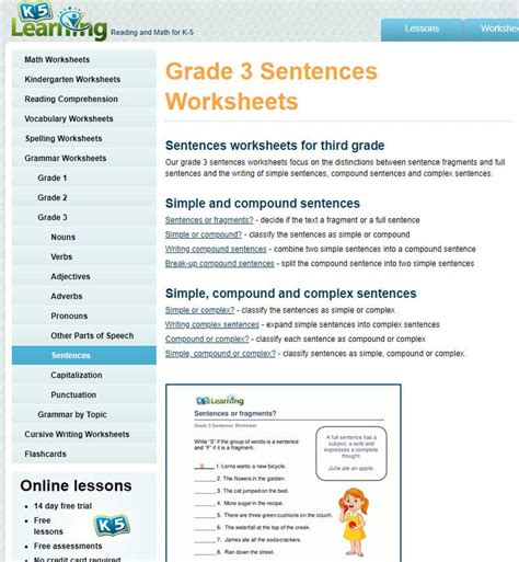 Check spelling or type a new query. Grade 3 grammar worksheets | K5 Learning