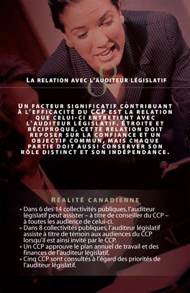 La Relation Avec Lauditeur Législatif Fondation Canadienne Pour Laudit Et La Responsabilisation