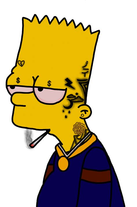 Bart Simpson Meme Face