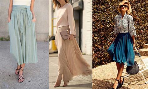 How To Wear Midi Skirts 20 Hottest Summer Fall Midi