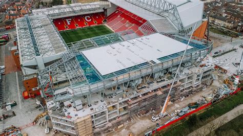 Anfield Road Stand Update Development Latest And First Look Inside